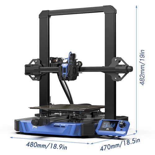 BIQU Hurakan 3D-Drucker, Klipper-Firmware, automatische Nivellierung, integrierte Mikrosonde