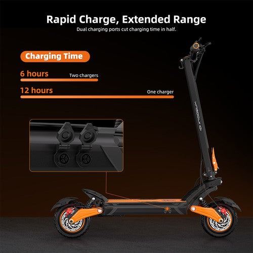 Kugoo LX10+ Elektroroller, 2*1400W Motor, 60V 20,8Ah