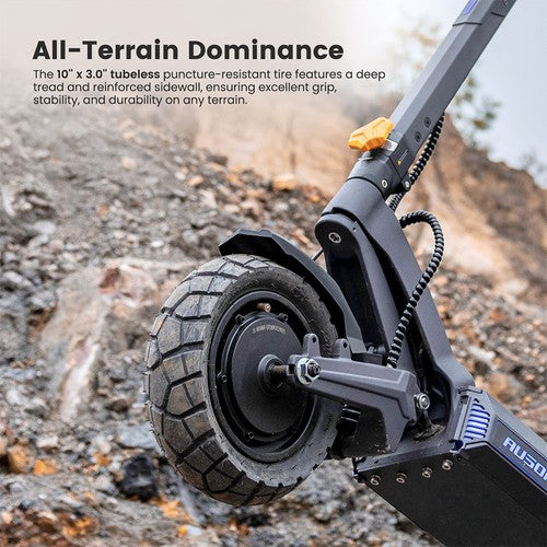 Ausom DT2 Pro E-Scooter, 2*1100W Motor, 52V 23,4Ah