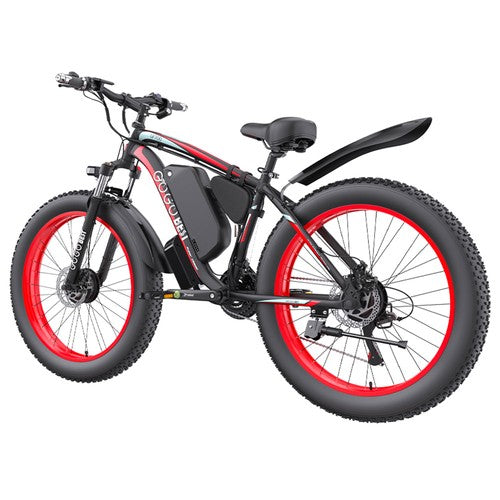GOGOBEST GF700 Elektrofahrrad, 2 * 500 W Doppelmotor, 48 V 18,2 Ah