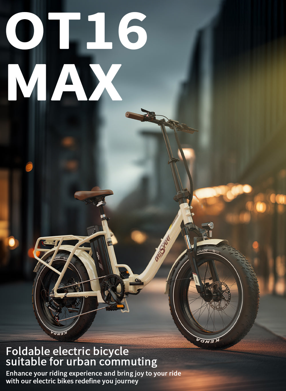 Onesport OT16 Max Faltbares Elektrofahrrad
