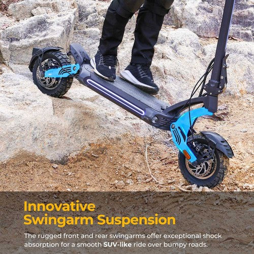 Ausom SR1 Elektroscooter, 2*1000W Motor, 52V 20,8Ah