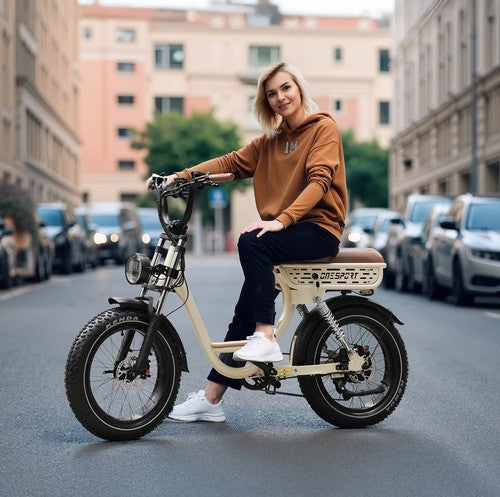 Onesport W77 Elektrofahrrad, 500-W-Motor, 48 V 18 Ah