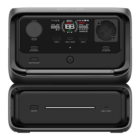 Bundle: Kraftwerk EcoFlow River 3 Max + tragbares Solarpanel 220W