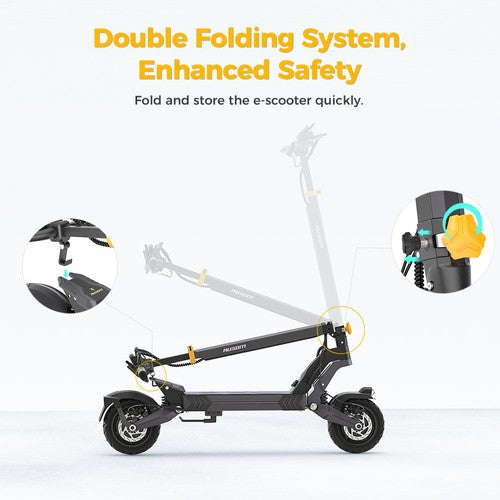 Ausom L2 E-Scooter, 2*800W Motor, 48V 15,6Ah