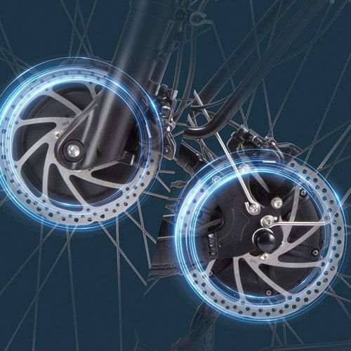 ORZELEBIKE K17 Elektrofahrrad, 1000W*2 Motor, 48V 25Ah