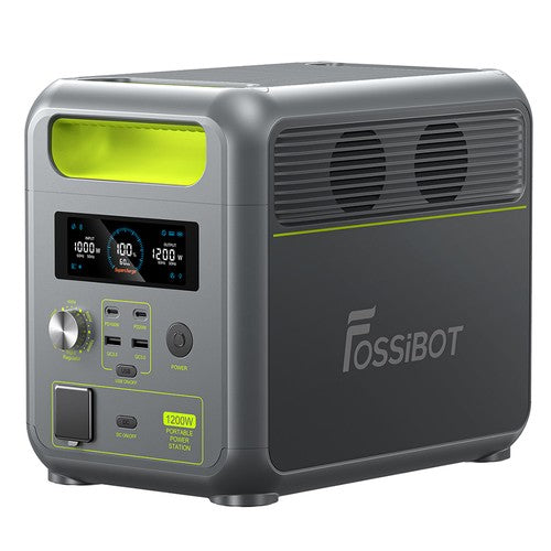 Tragbares Kraftwerk FOSSiBOT F1200, 1024 Wh Kapazität, 1200 W Nennleistung