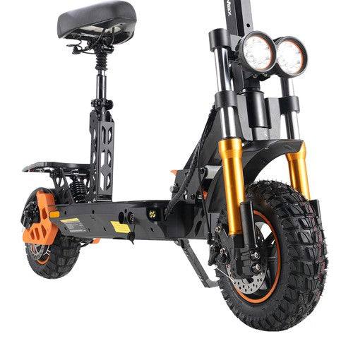 TWOFISH V5 MAX Elektroroller mit Sitz, 800-W-Motor, 48 V 18 Ah