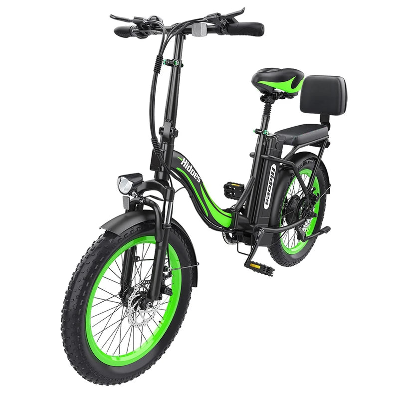 Hidoes C1 Elektrofahrrad mit 750-W-Motor im Rücksitz