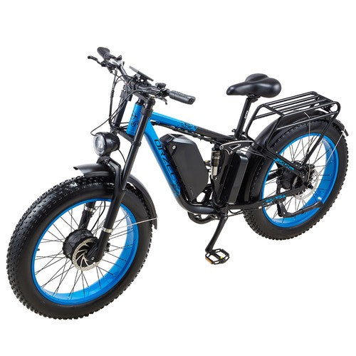 ORZELEBIKE K17 Elektrofahrrad, 1000W*2 Motor, 48V 25Ah