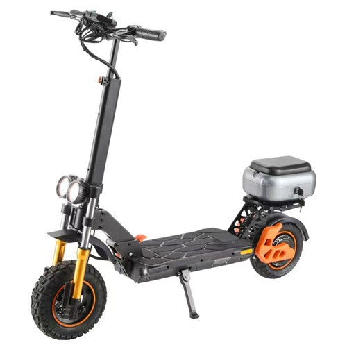 TWOFISH V5 MAX Elektroroller mit Sitz, 800-W-Motor, 48 V 18 Ah