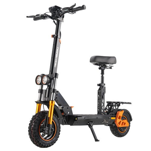 TWOFISH V5 MAX Elektroroller mit Sitz, 800-W-Motor, 48 V 18 Ah