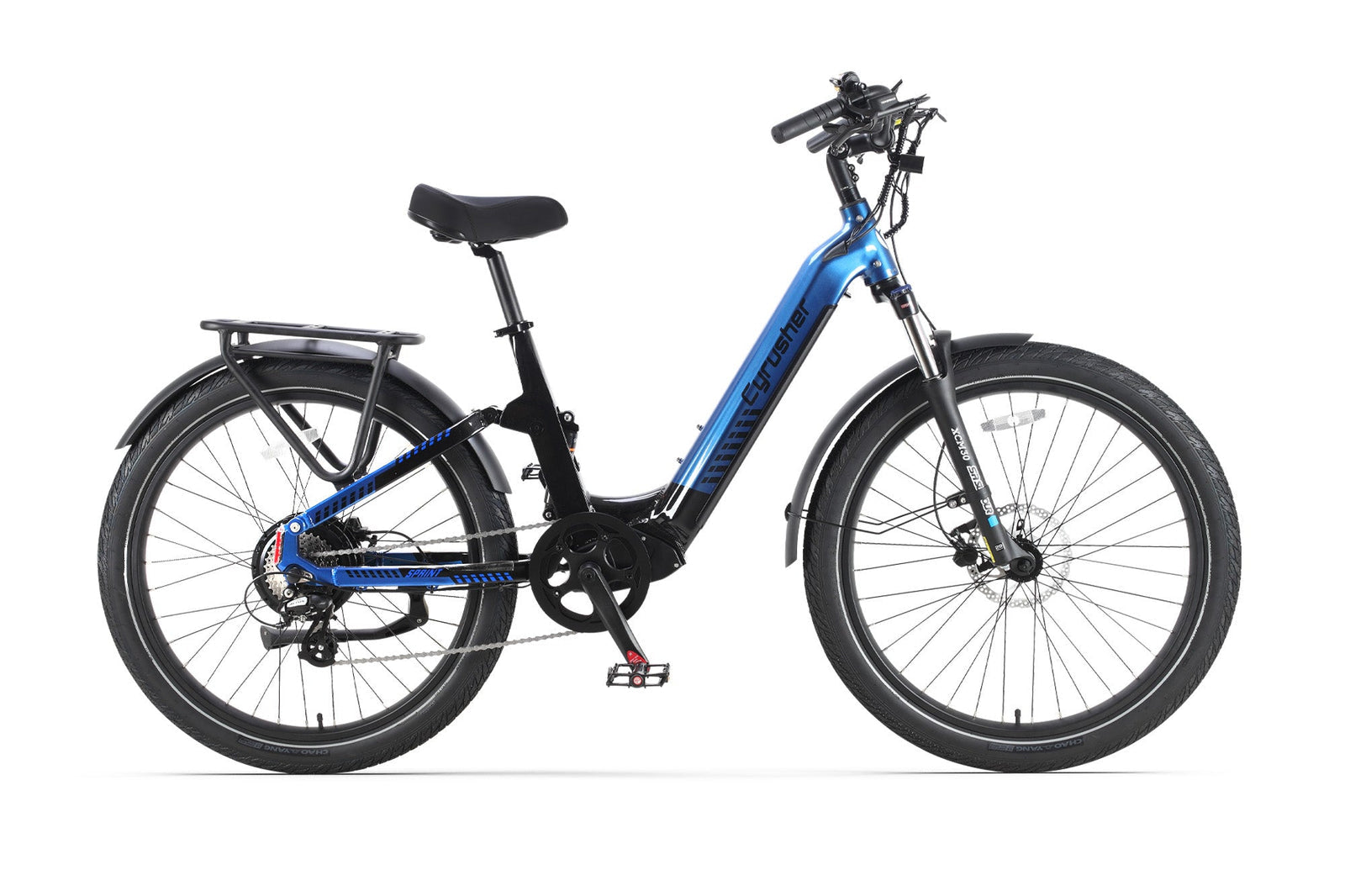 Cyrusher Sprint Elektrofahrrad 48 V 15 Ah Drehmoment + Trittfrequenz-Doppelsensor