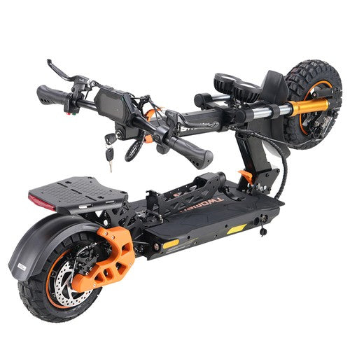 TWOFISH V5 MAX Elektroroller mit Sitz, 800-W-Motor, 48 V 18 Ah