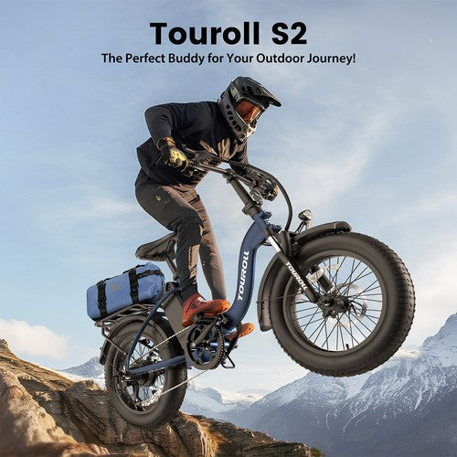 Tourol S2 Elektrofahrrad, 650 W maximale Leistung, 48 V 15 Ah