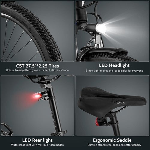 Fafrees FM8 Pro Elektrofahrrad 27,5 Zoll Luftreifen 36V 250W Mittelantrieb