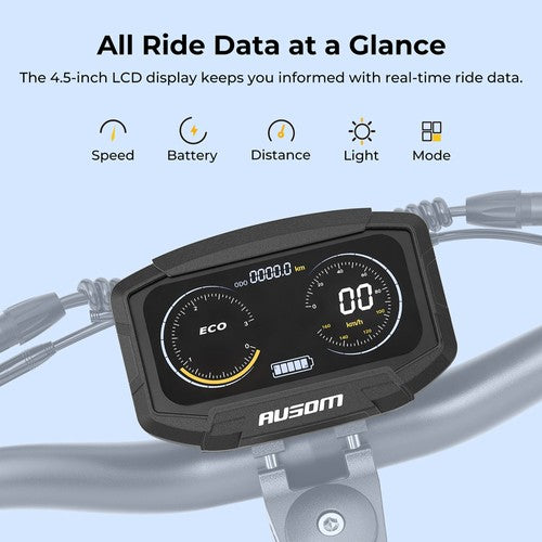Ausom F1 Max Elektroscooter, 2*1400W Motor, 60V 20,8Ah