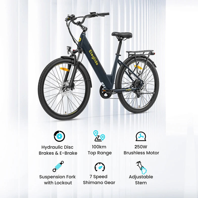 Eleglide T2 Elektrofahrrad 250W Motor 36V 13Ah