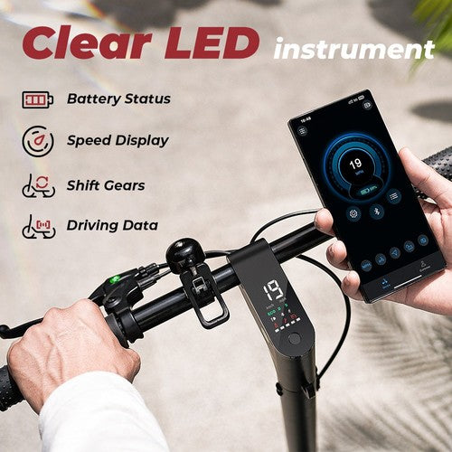 iScooter W5 Elektroscooter, 350-W-Motor, 36 V 7,8 Ah