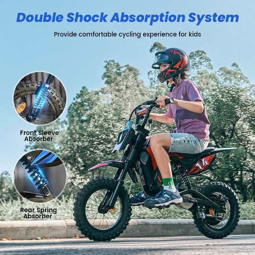 A14 Kinder Elektro-Motorrad-Fahrrad 500W