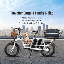 PHILODO Traveller Familien- und Lasten-Elektrofahrrad