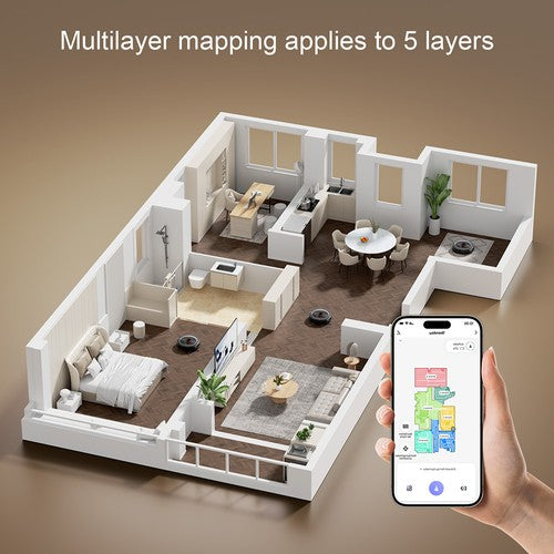 Teendow D10S Saugroboter mit LDS Smart Navigation