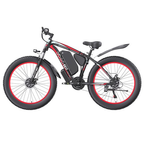 GOGOBEST GF700 Elektrofahrrad, 2 * 500 W Doppelmotor, 48 V 18,2 Ah