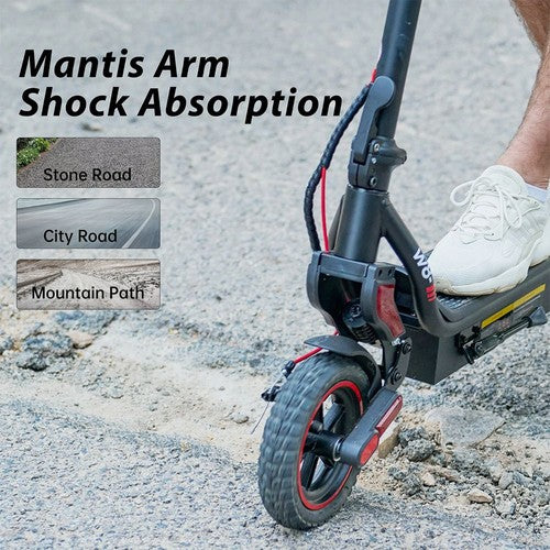 iScooter W8 Elektroroller, 500-W-Motor, 48 V, 10,4 Ah