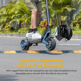 Ausom L2 E-Scooter, 2*800W Motor, 48V 15,6Ah 