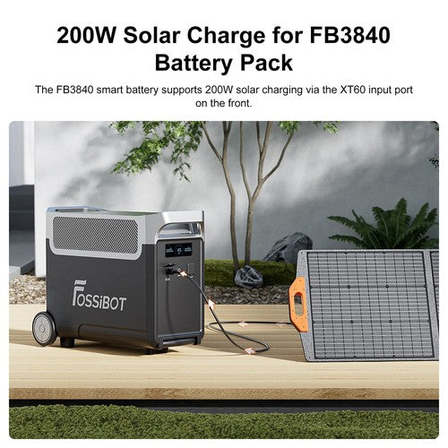 FOSSiBOT FB3840 Erweiterungsakku, 3840Wh LiFePO4 Akkupack für F3600 Pro