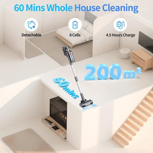 UMLO V160 Akku-Staubsauger, 33 kPa, 500 W