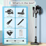 MOOSOO YC1 Akku-Staubsauger, 12 kPa hohe Saugleistung