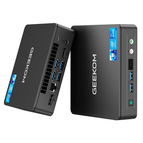 GEEKOM Air12 Lite Mini-PC, Intel N100 4 Kerne, max. 3,4 GHz, 8 GB RAM, 256 GB SSD