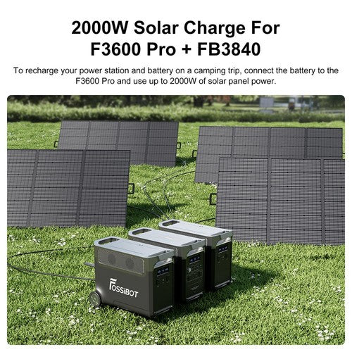 FOSSiBOT FB3840 Erweiterungsakku, 3840Wh LiFePO4 Akkupack für F3600 Pro