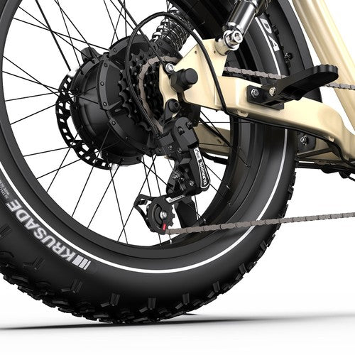 Onesport W77 Elektrofahrrad, 500-W-Motor, 48 V 18 Ah