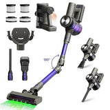 MOOSOO YG-618-B Akku-Staubsauger, 180° flexibel