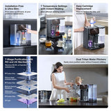 JIMMY R9 Tischwasserfilter mit Umkehrosmose, 3 Sekunden Sofortheizung