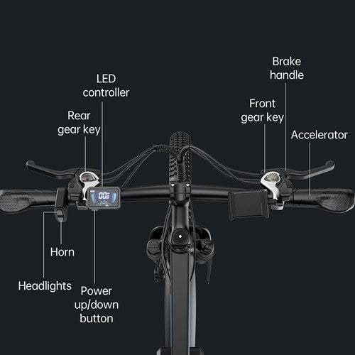 Ridstar S29 Pro Elektrofahrrad, 1000-W-Motor, 48 V 21 Ah