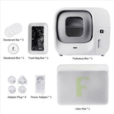 Furbulous Automatische selbstreinigende und selbstpackende Katzentoilette