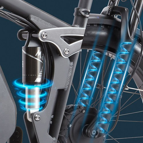 ORZELEBIKE K17 Elektrofahrrad, 1000W*2 Motor, 48V 25Ah