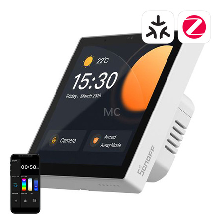 Intelligentes Bedienfeld Matter WiFi/Bluetooth/ZigBee Sonoff NSPanel Pro