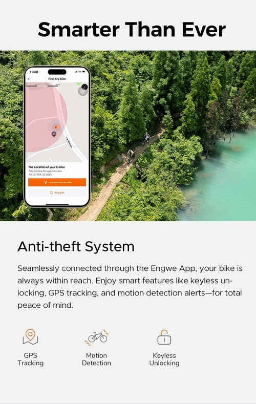 ENGWE Pro 3.0 Boost Elektrofahrrad, 250-W-Motor, 48 V 15 Ah