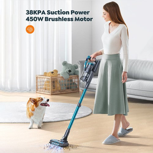 Buture VC60 Kabelloser Staubsauger, 450 W, 38 kPa