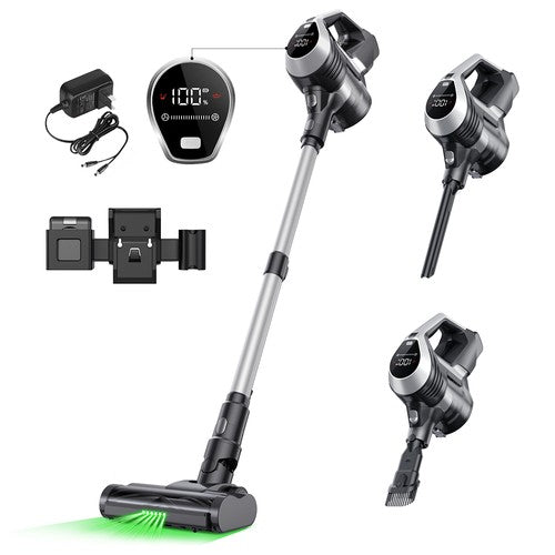 MOOSOO YC1 Akku-Staubsauger, 12 kPa hohe Saugleistung