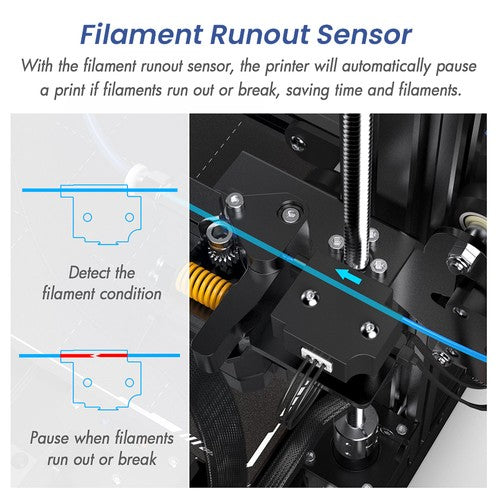BIQU Hurakan 3D-Drucker, Klipper-Firmware, automatische Nivellierung, integrierte Mikrosonde