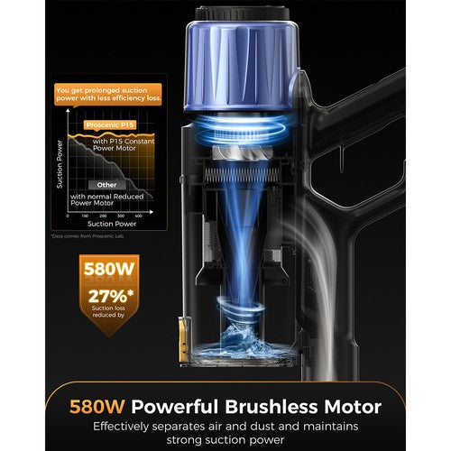 Proscenic P15 Akku-Staubsauger 50 kPa