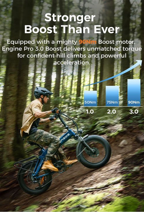 ENGWE Pro 3.0 Boost Elektrofahrrad, 250-W-Motor, 48 V 15 Ah