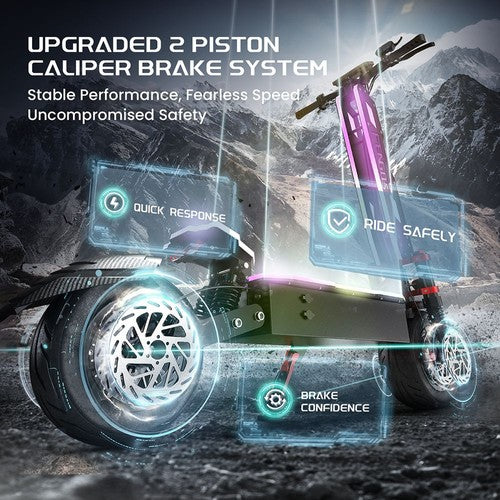 FENGQS GT9 E-Scooter, 3500W*2 Motor, 60V 38Ah