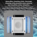 Liectroux S9 Fensterreinigungsroboter, Doppelwalzenbürsten