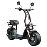 Honeywhale M5 Max E-Scooter mit Sitz, 14″ Gummi-Luftreifen, 1000 W